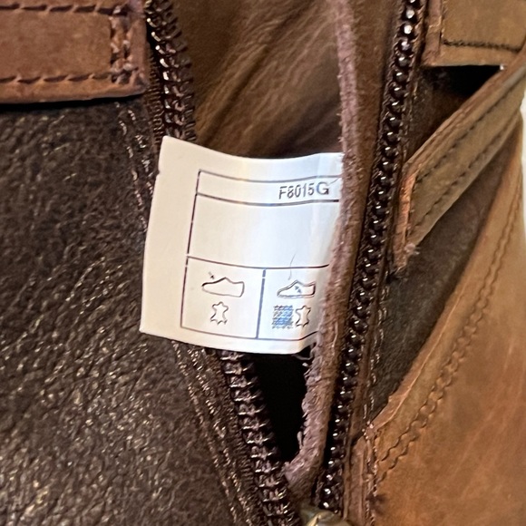 Ugg Emalie brown wedge leather booties - Picture 10 of 10